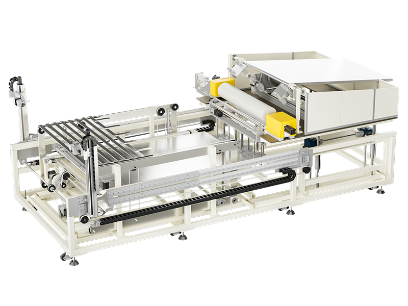 工业全自动卷膜机生产线